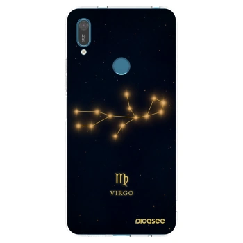 Picasee διαφανής θήκη σιλικόνης Huawei Y7 2019 - VIRGO