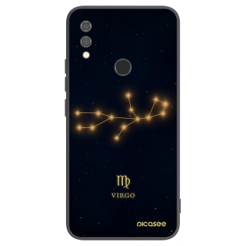Picasee Μαύρη θήκη σιλικόνης για Xiaomi Redmi Note 7 - VIRGO