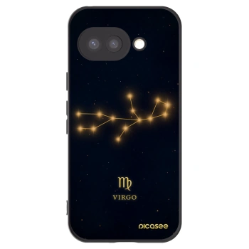 Picasee Μαύρη θήκη σιλικόνης για Google Pixel 9a - VIRGO