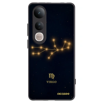 Picasee Μαύρη θήκη σιλικόνης για Vivo V50 Lite 5G - VIRGO