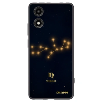 Picasee Μαύρη θήκη σιλικόνης για Motorola Moto E14 - VIRGO