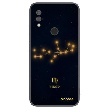 Picasee Μαύρη θήκη σιλικόνης για Xiaomi Redmi 7 - VIRGO