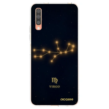 Picasee διαφανής θήκη σιλικόνης Samsung Galaxy A70 A705F - VIRGO