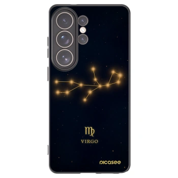 Picasee Μαύρη θήκη σιλικόνης για Samsung Galaxy S26 Ultra - VIRGO