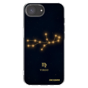 Picasee διαφανής θήκη σιλικόνης Apple iPhone 17e - VIRGO