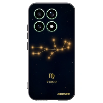 Picasee Μαύρη θήκη σιλικόνης για Xiaomi 17 - VIRGO