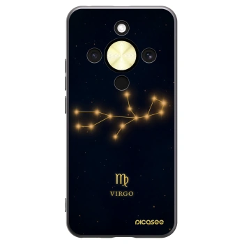 Picasee Μαύρη θήκη σιλικόνης για Honor Magic8 Lite 5G - VIRGO