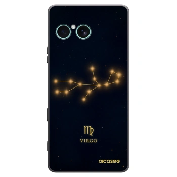 Picasee Μαύρη θήκη σιλικόνης για Sony Xperia 10 VII - VIRGO