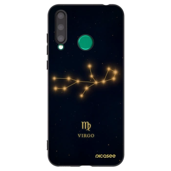 Picasee Μαύρη θήκη σιλικόνης για Honor 20 Lite - VIRGO