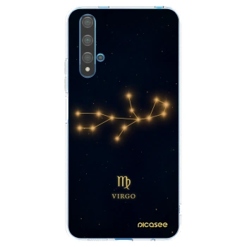 Picasee διαφανής θήκη σιλικόνης Huawei Nova 5T - VIRGO