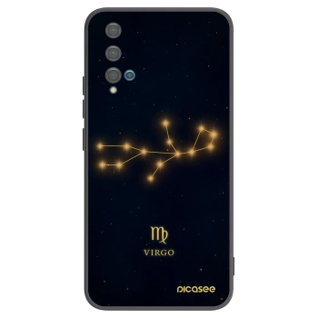 Picasee Μαύρη θήκη σιλικόνης για Huawei Nova 5T - VIRGO