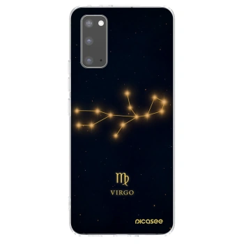 Picasee διαφανής θήκη σιλικόνης Samsung Galaxy S20 G980F - VIRGO