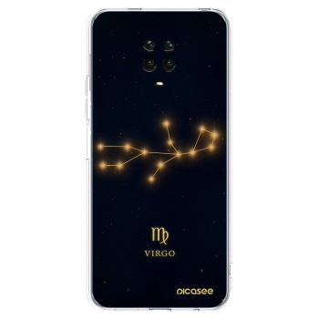 Picasee διαφανής θήκη σιλικόνης Xiaomi Redmi Note 9S - VIRGO