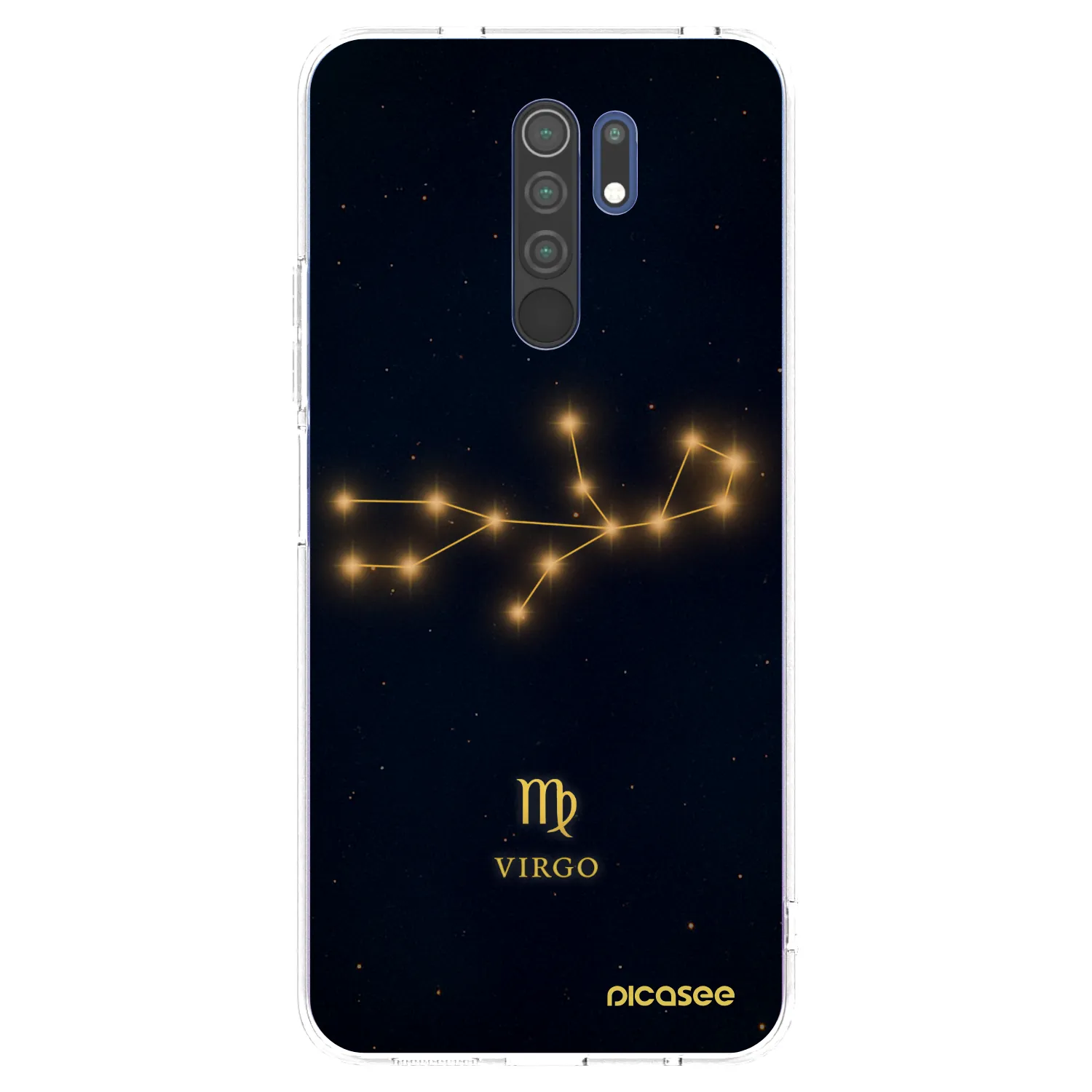 Picasee διαφανής θήκη σιλικόνης Xiaomi Redmi 9 - VIRGO