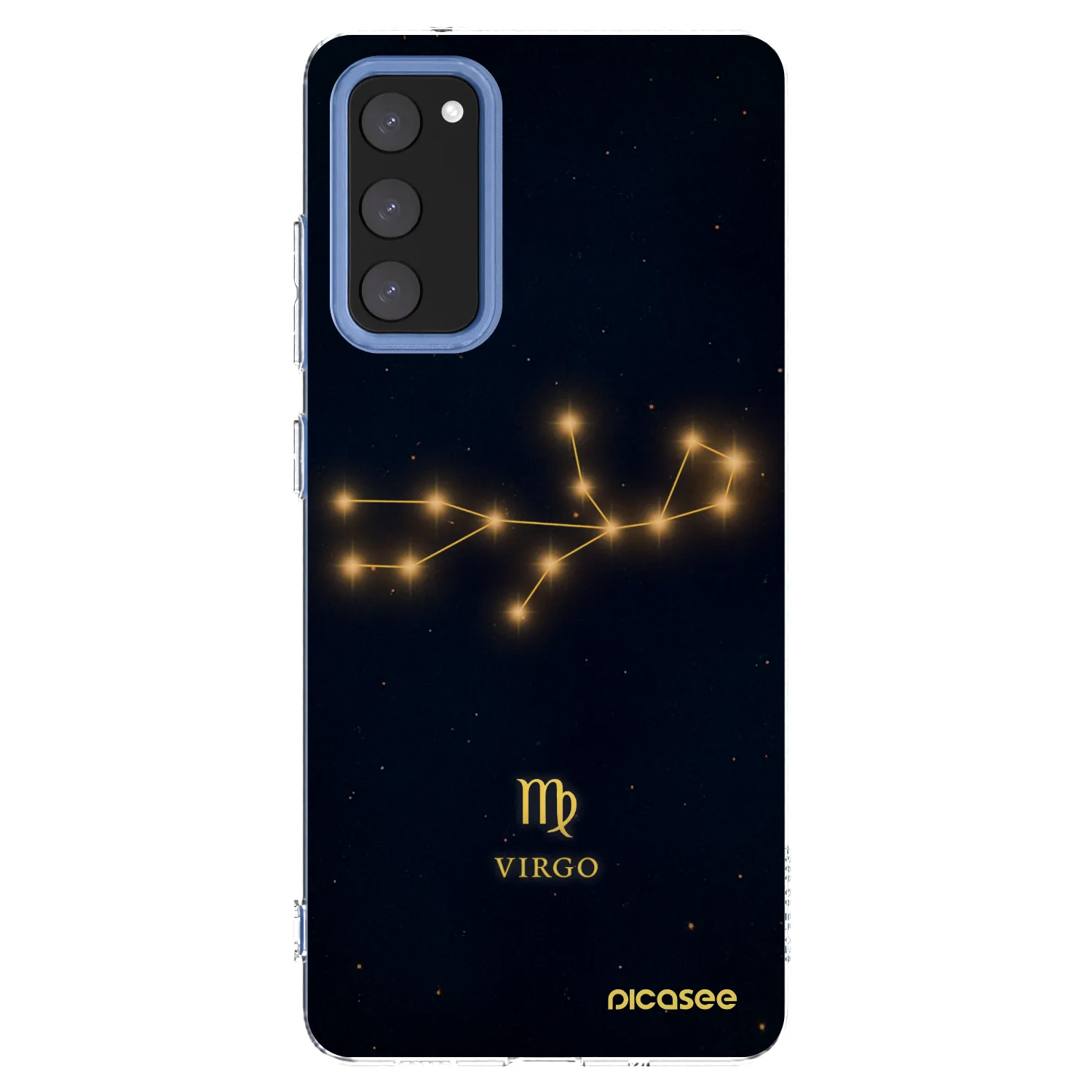 Picasee διαφανής θήκη σιλικόνης Samsung Galaxy S20 FE - VIRGO