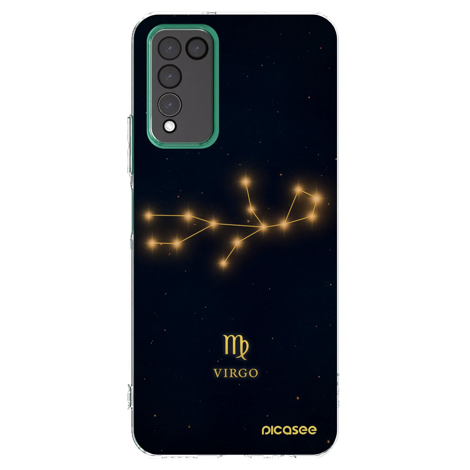 Picasee διαφανής θήκη σιλικόνης Honor 10X Lite - VIRGO