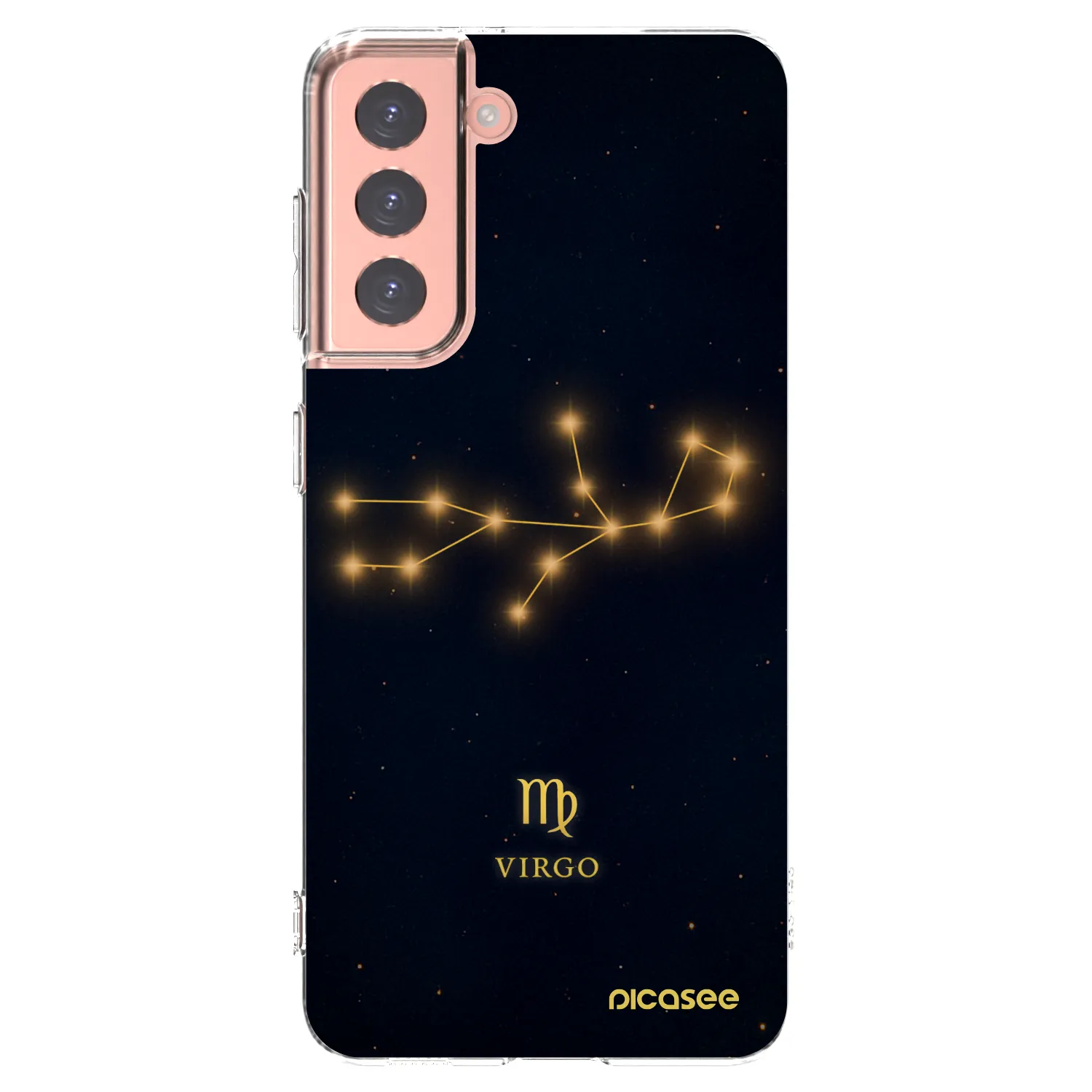 Picasee διαφανής θήκη σιλικόνης Samsung Galaxy S21 5G G991B - VIRGO