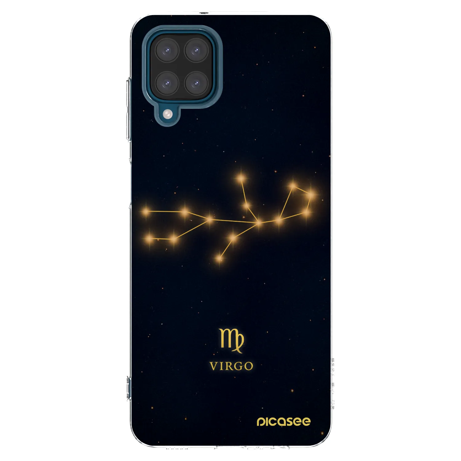 Picasee διαφανής θήκη σιλικόνης Samsung Galaxy A12 A125F - VIRGO