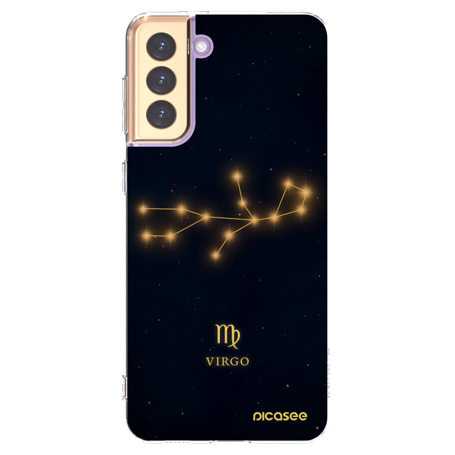 Picasee διαφανής θήκη σιλικόνης Samsung Galaxy S21+ 5G G996F - VIRGO