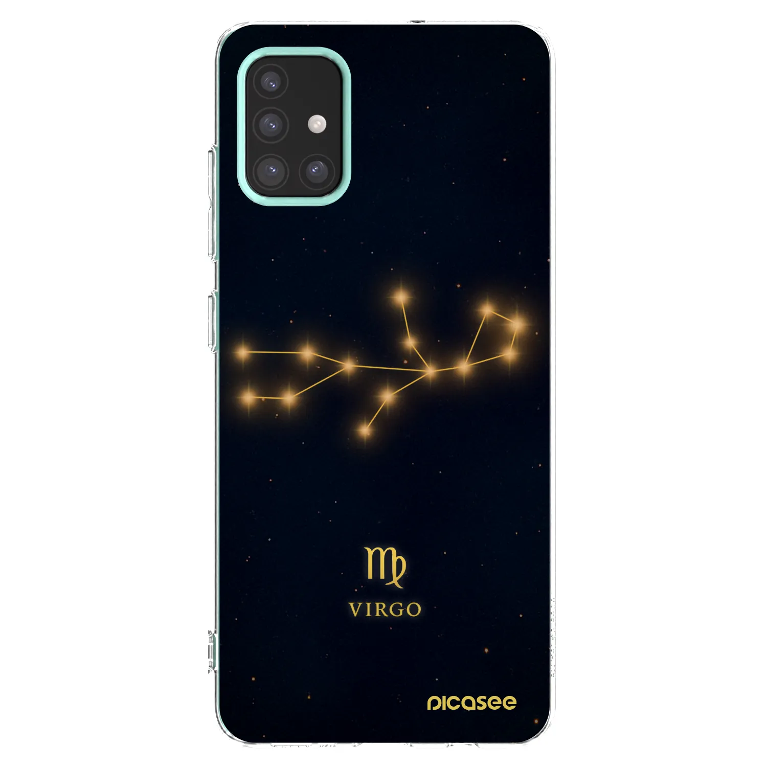 Picasee διαφανής θήκη σιλικόνης Samsung Galaxy M31s - VIRGO