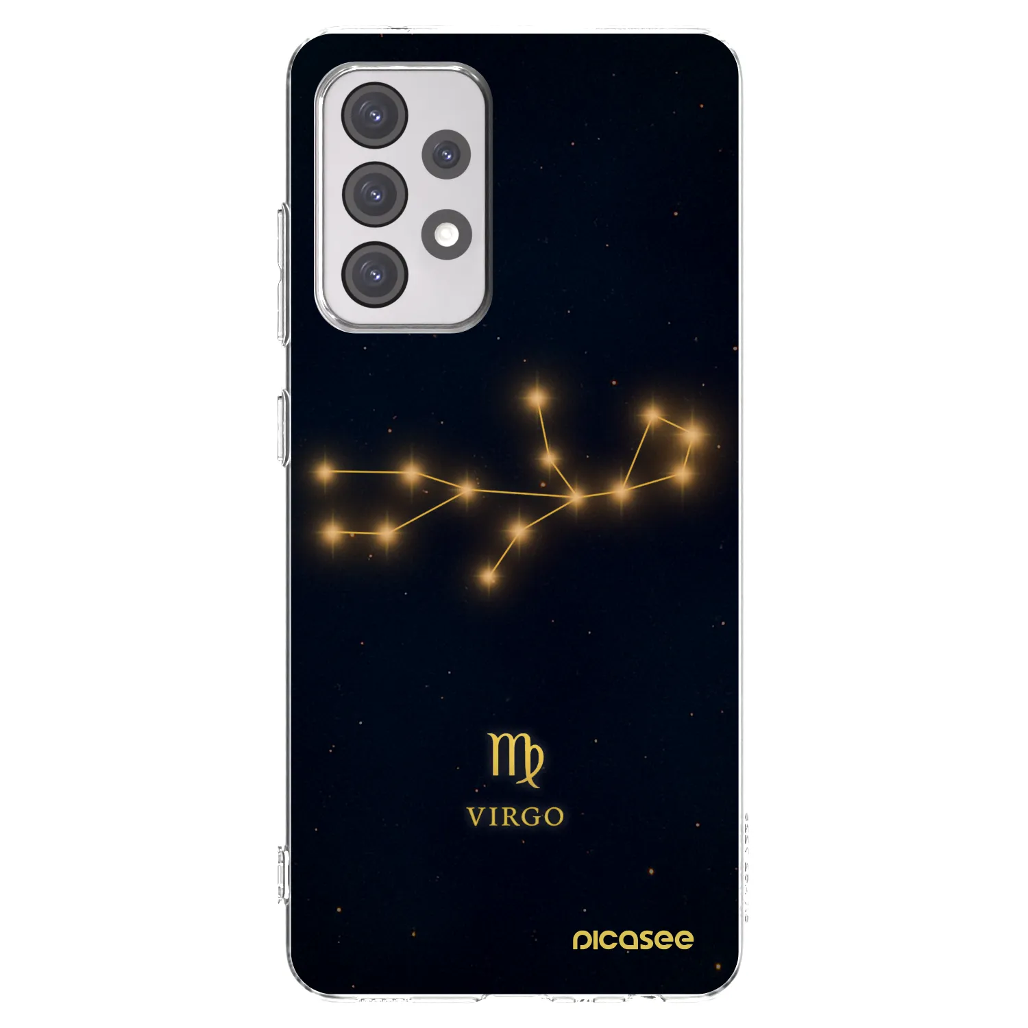 Picasee διαφανής θήκη σιλικόνης Samsung Galaxy A52 5G A525F - VIRGO