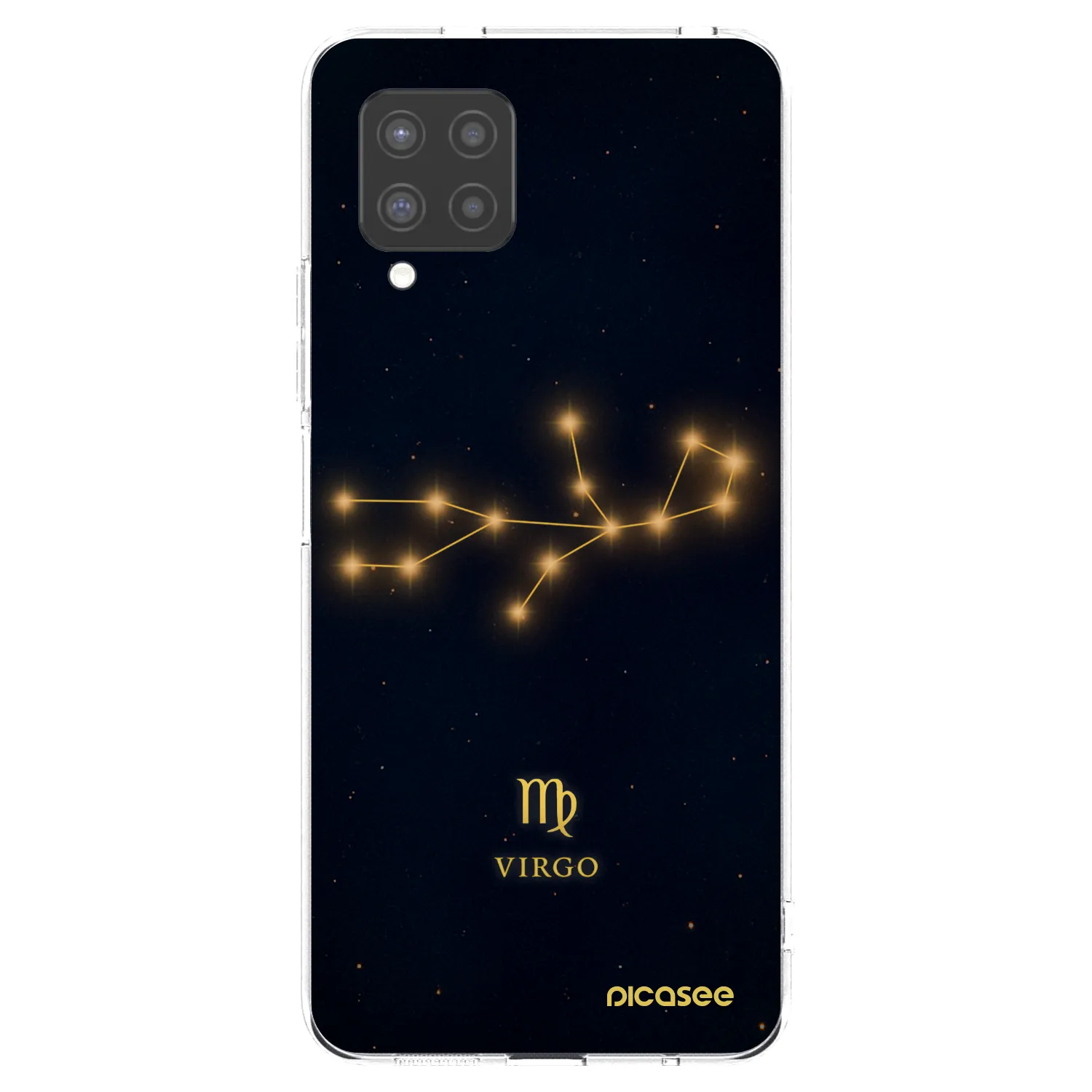 Picasee διαφανής θήκη σιλικόνης Samsung Galaxy A42 A426B - VIRGO