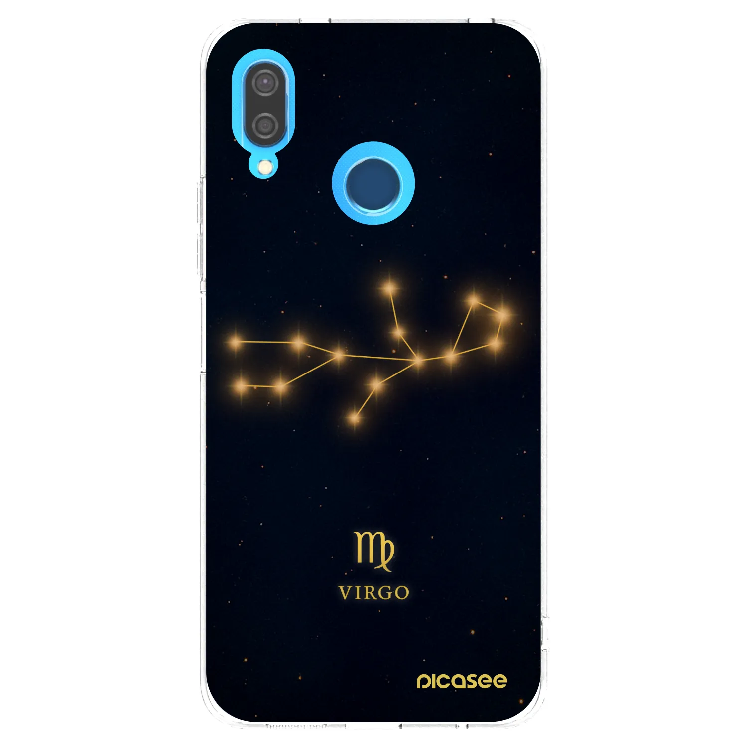 Picasee διαφανής θήκη σιλικόνης Huawei P20 Lite - VIRGO