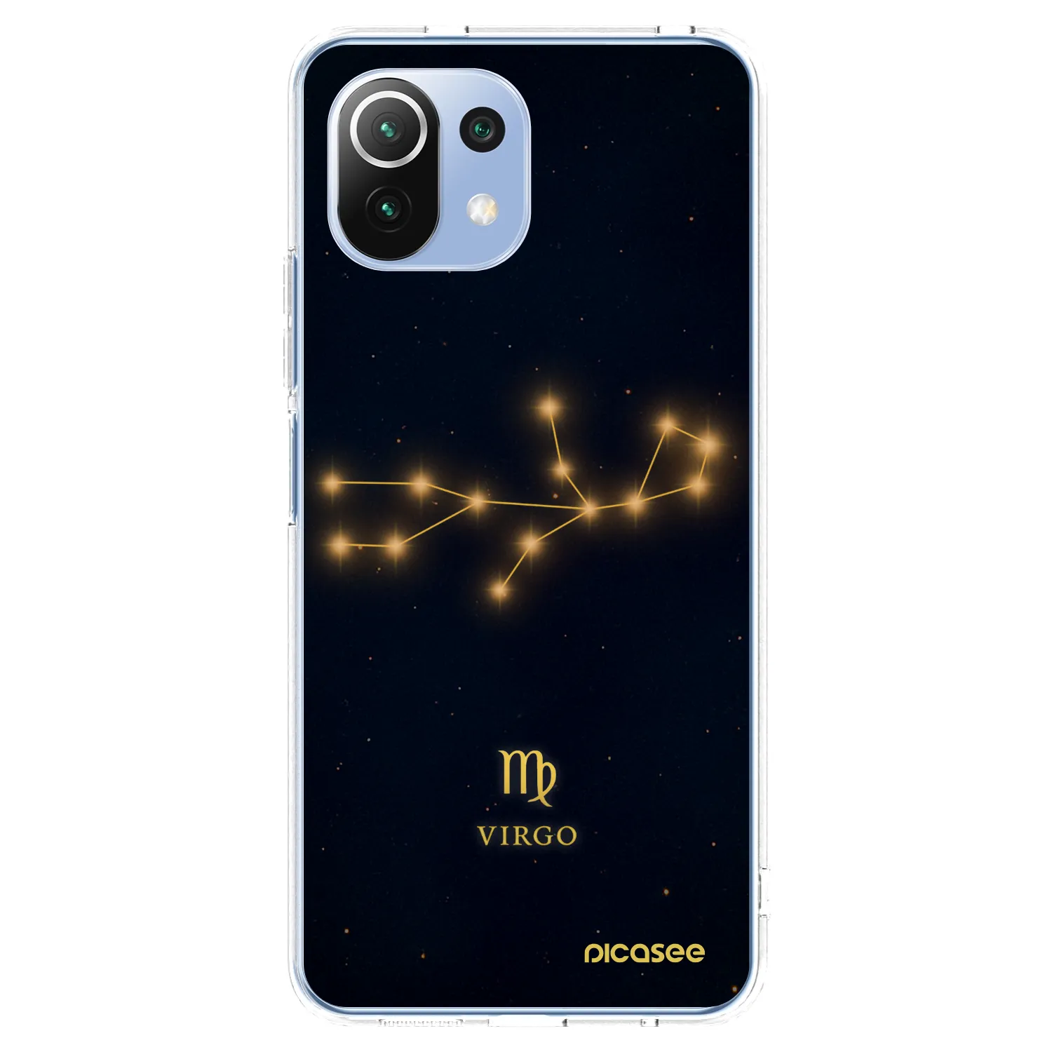 Picasee διαφανής θήκη σιλικόνης Xiaomi Mi 11 Lite - VIRGO