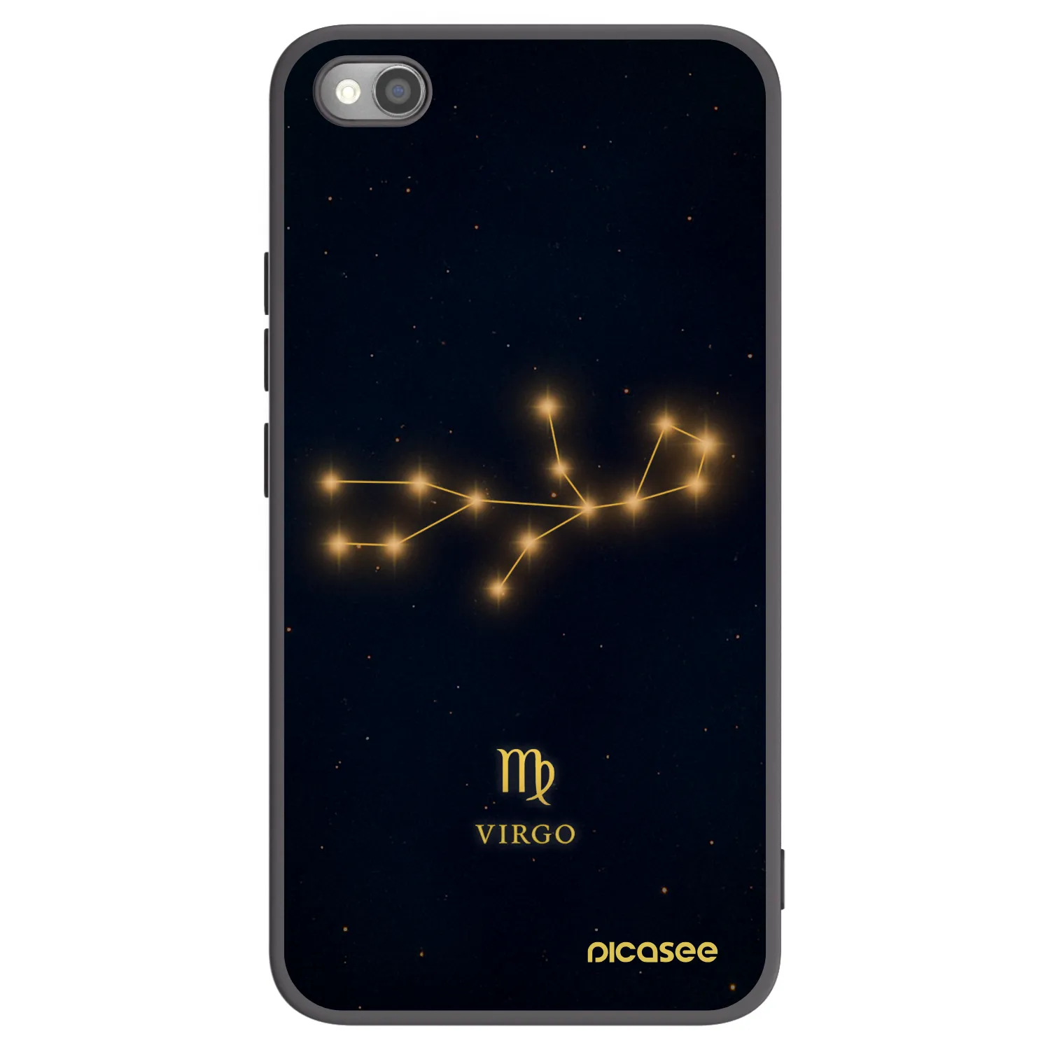 Picasee Μαύρη θήκη σιλικόνης για Xiaomi Mi 11 Ultra - VIRGO