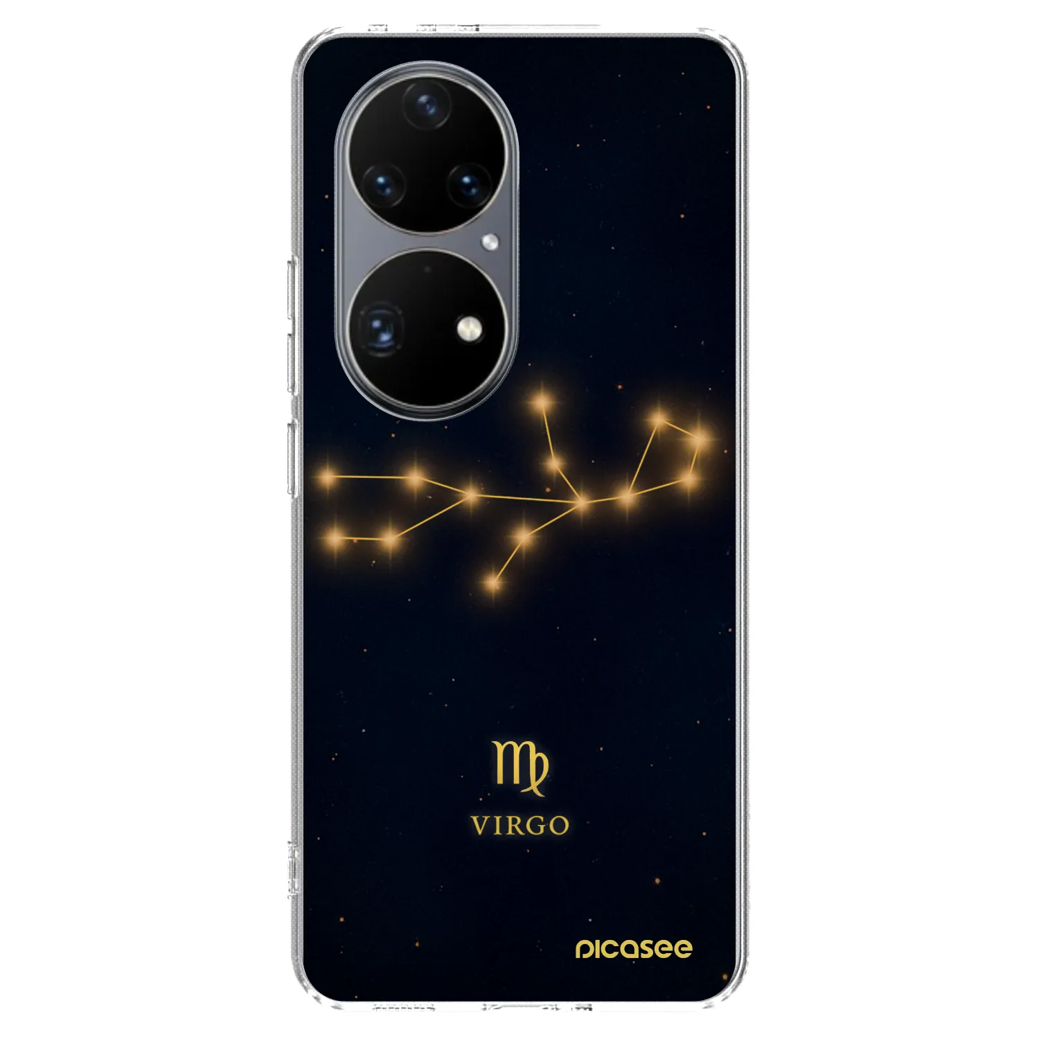 Picasee διαφανής θήκη σιλικόνης Huawei P50 - VIRGO
