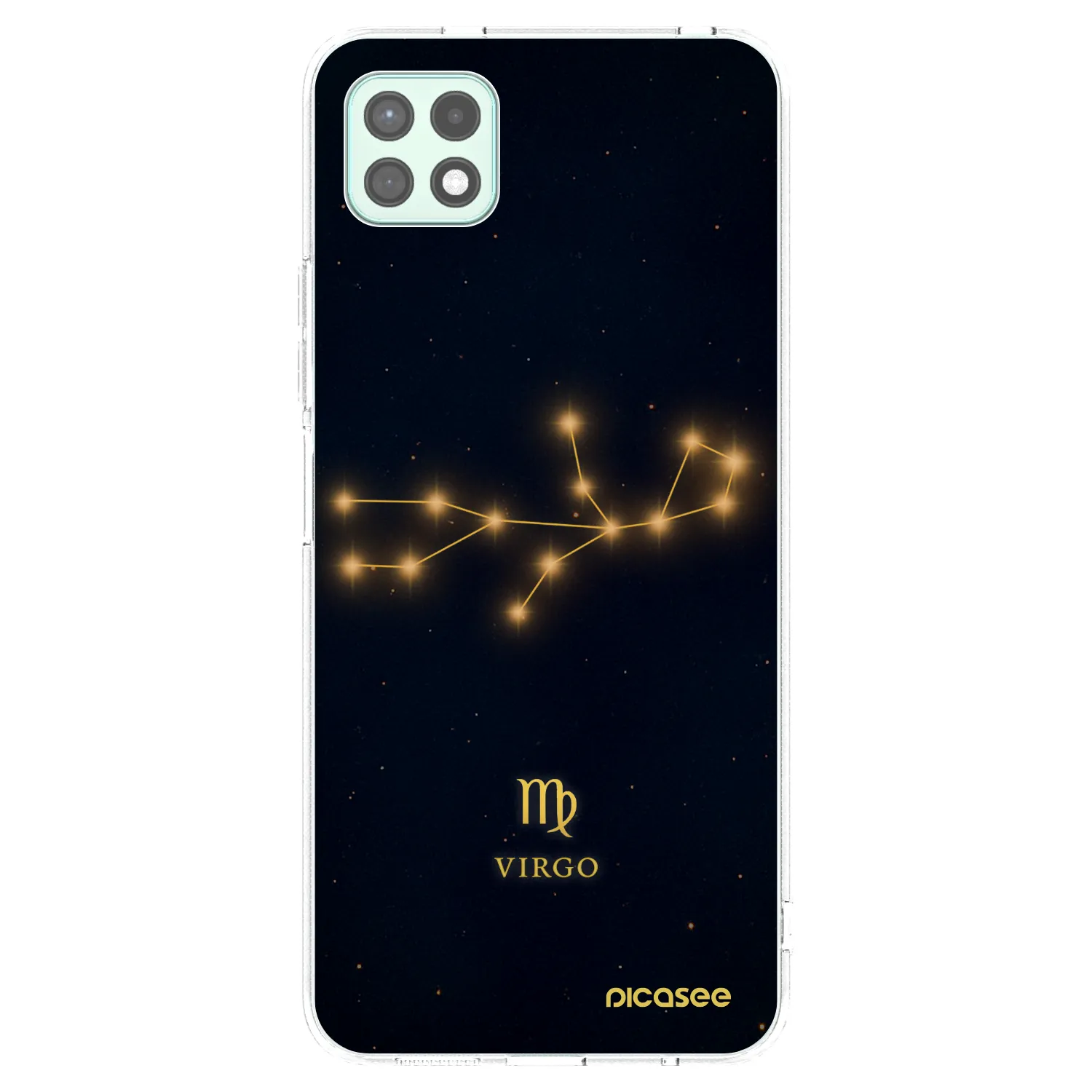 Picasee διαφανής θήκη σιλικόνης Samsung Galaxy A22 A226B 5G - VIRGO