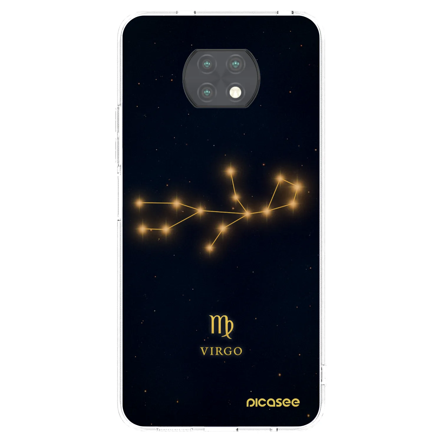 Picasee διαφανής θήκη σιλικόνης Xiaomi Redmi Note 9T - VIRGO
