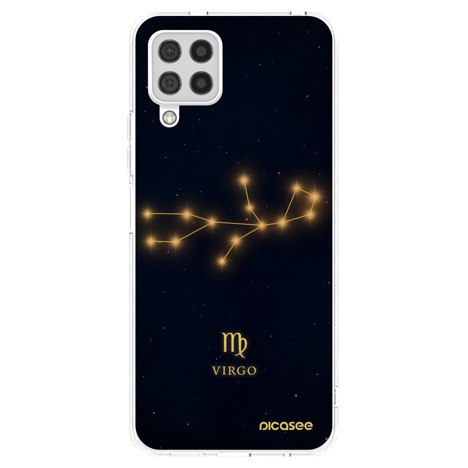 Picasee διαφανής θήκη σιλικόνης Samsung Galaxy A22 A225F 4G - VIRGO