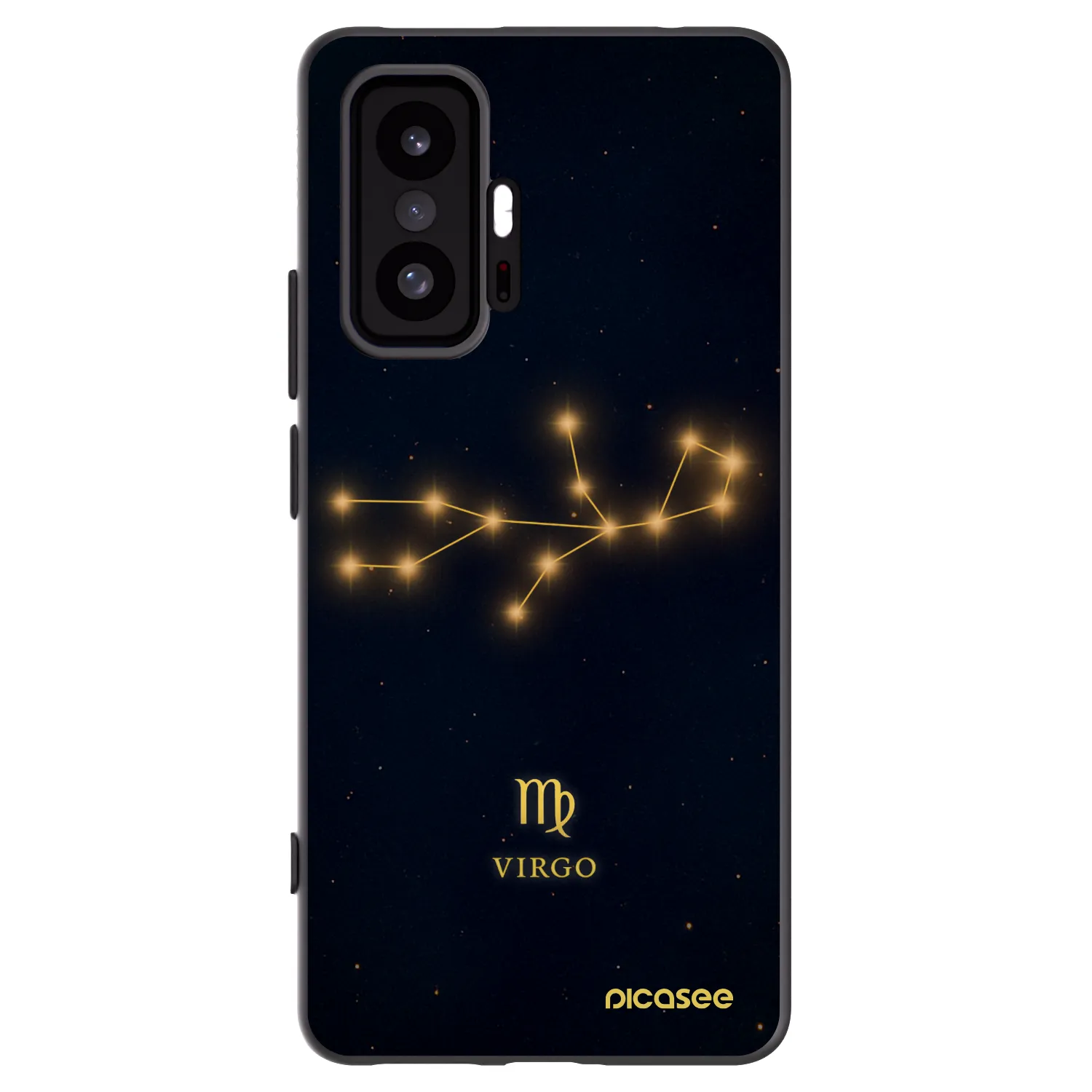 Picasee Μαύρη θήκη σιλικόνης για Xiaomi 11T - VIRGO