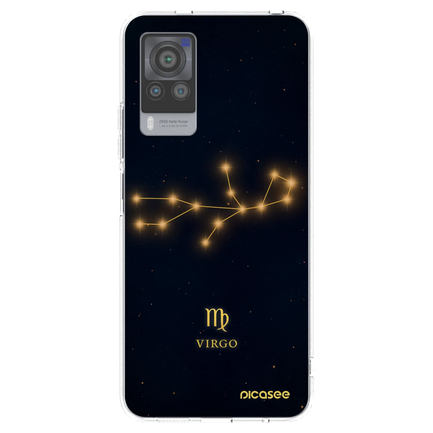 Picasee διαφανής θήκη σιλικόνης Vivo X60 Pro 5G - VIRGO