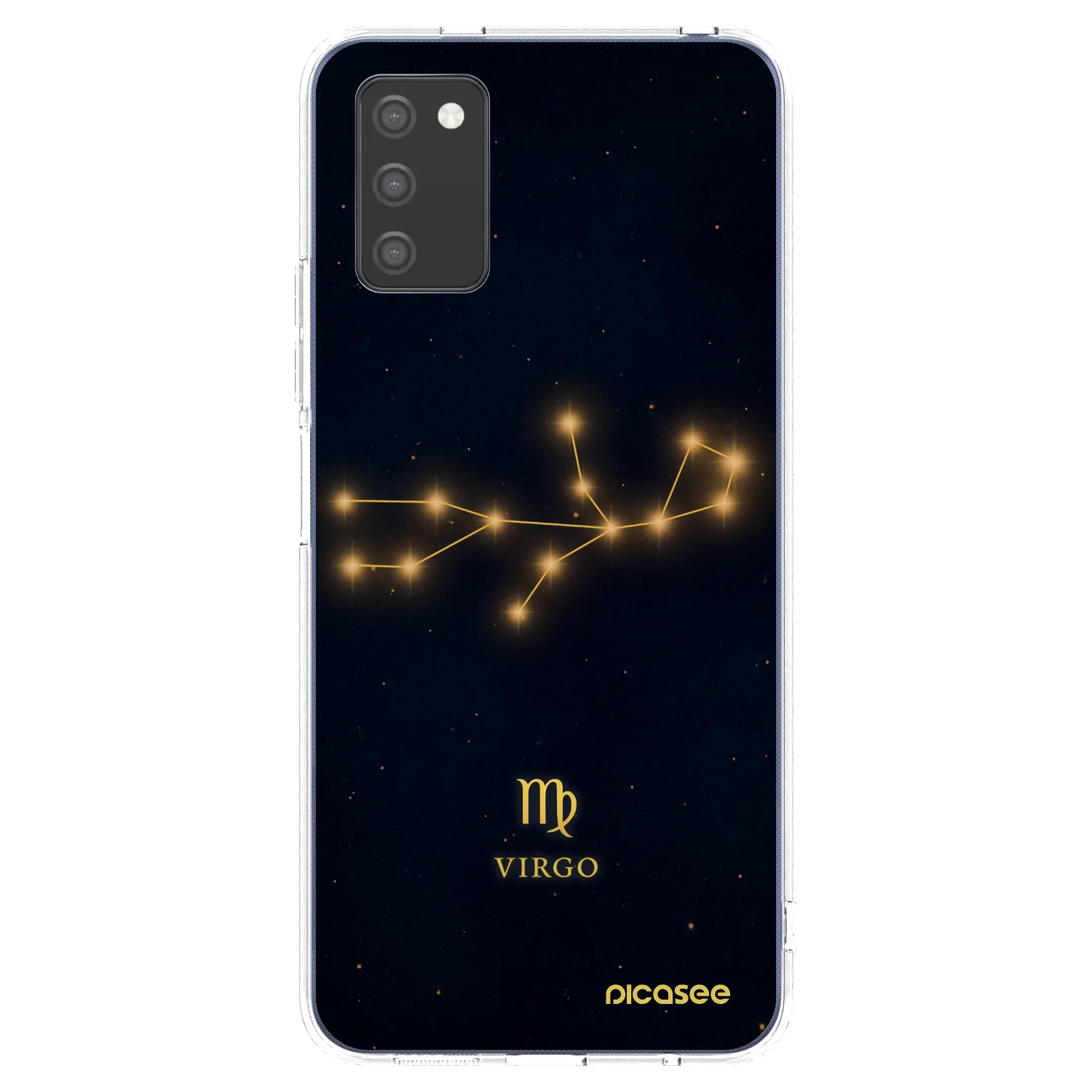 Picasee διαφανής θήκη σιλικόνης Samsung Galaxy A03s A037G - VIRGO