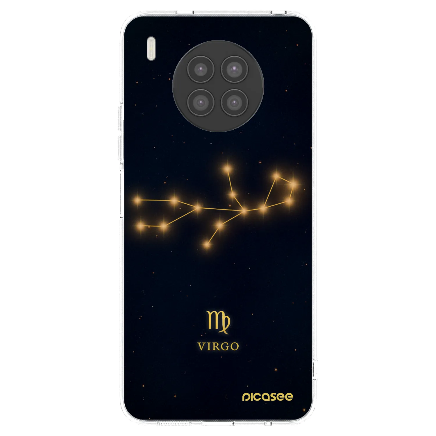 Picasee διαφανής θήκη σιλικόνης Huawei Nova 8i - VIRGO
