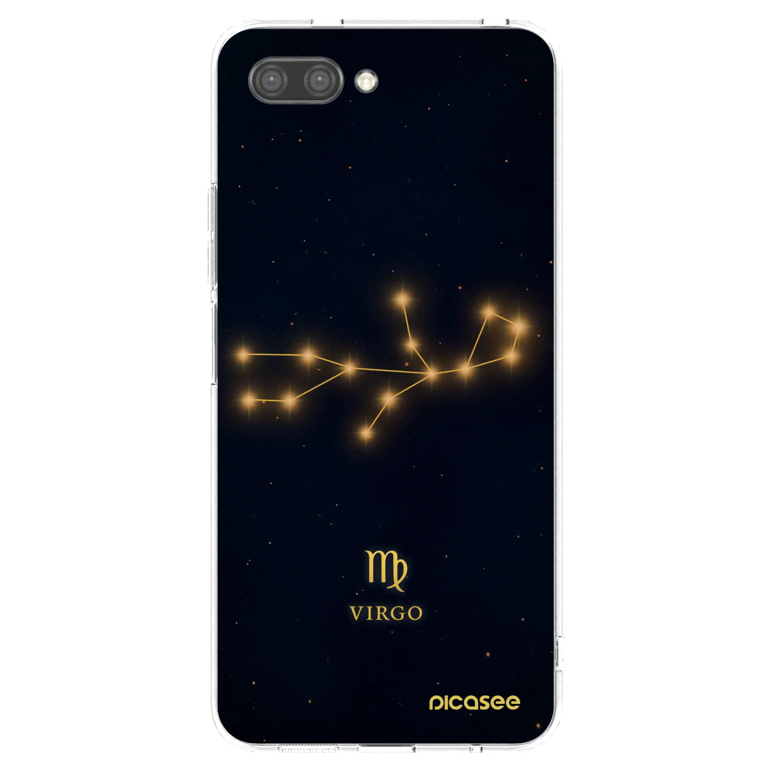 Picasee διαφανής θήκη σιλικόνης Honor 10 - VIRGO