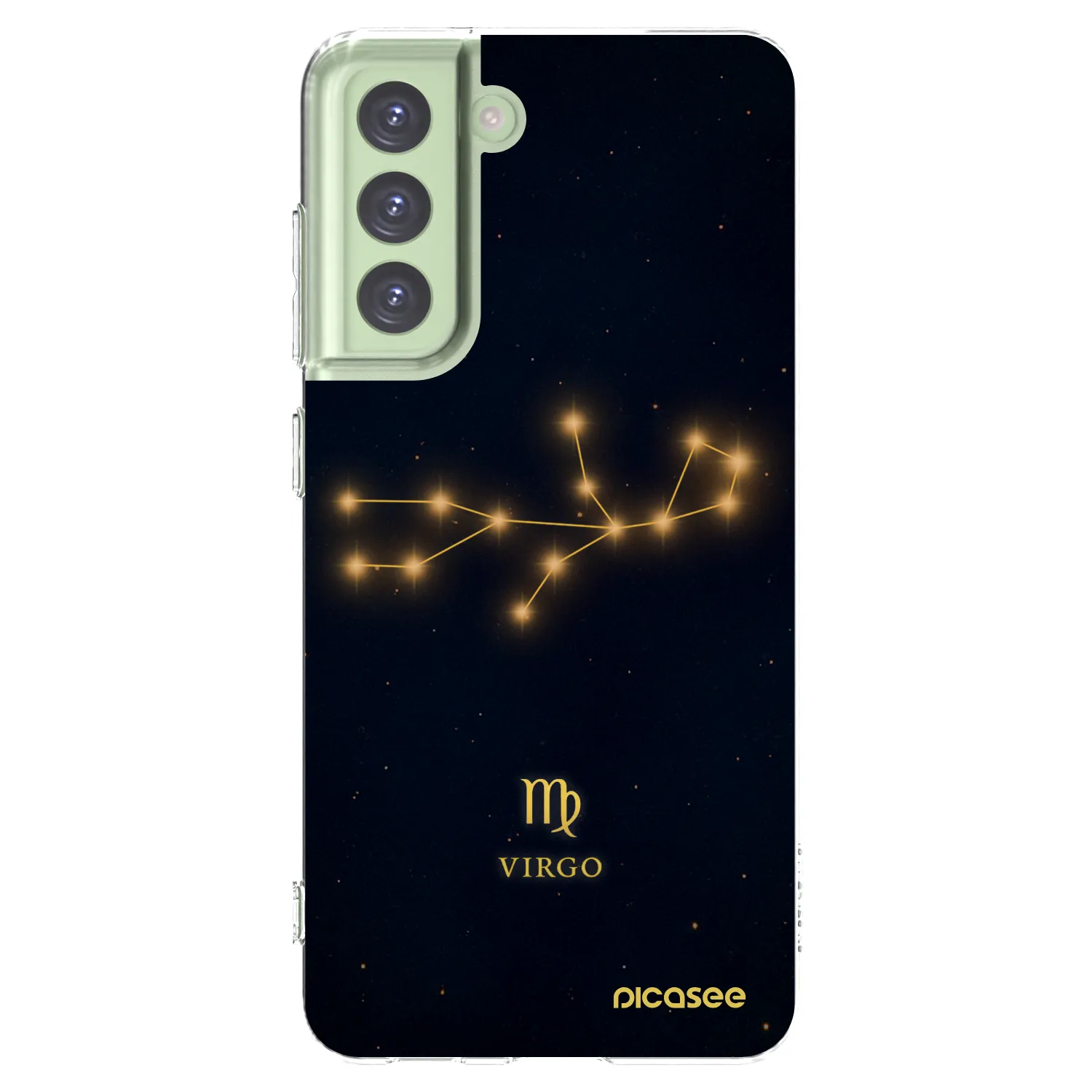 Picasee διαφανής θήκη σιλικόνης Samsung Galaxy S21 FE 5G - VIRGO