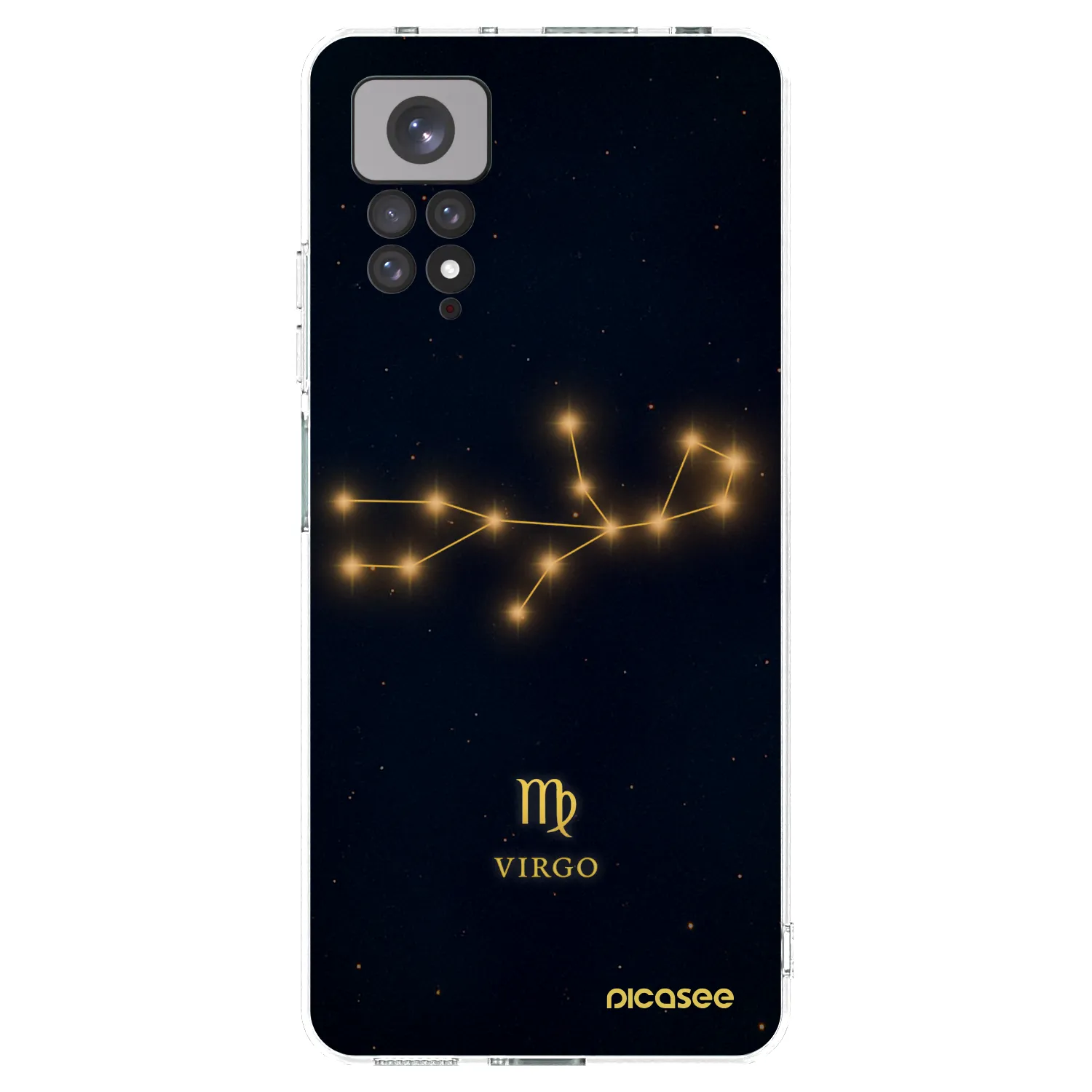 Picasee διαφανής θήκη σιλικόνης Xiaomi Redmi Note 11 - VIRGO
