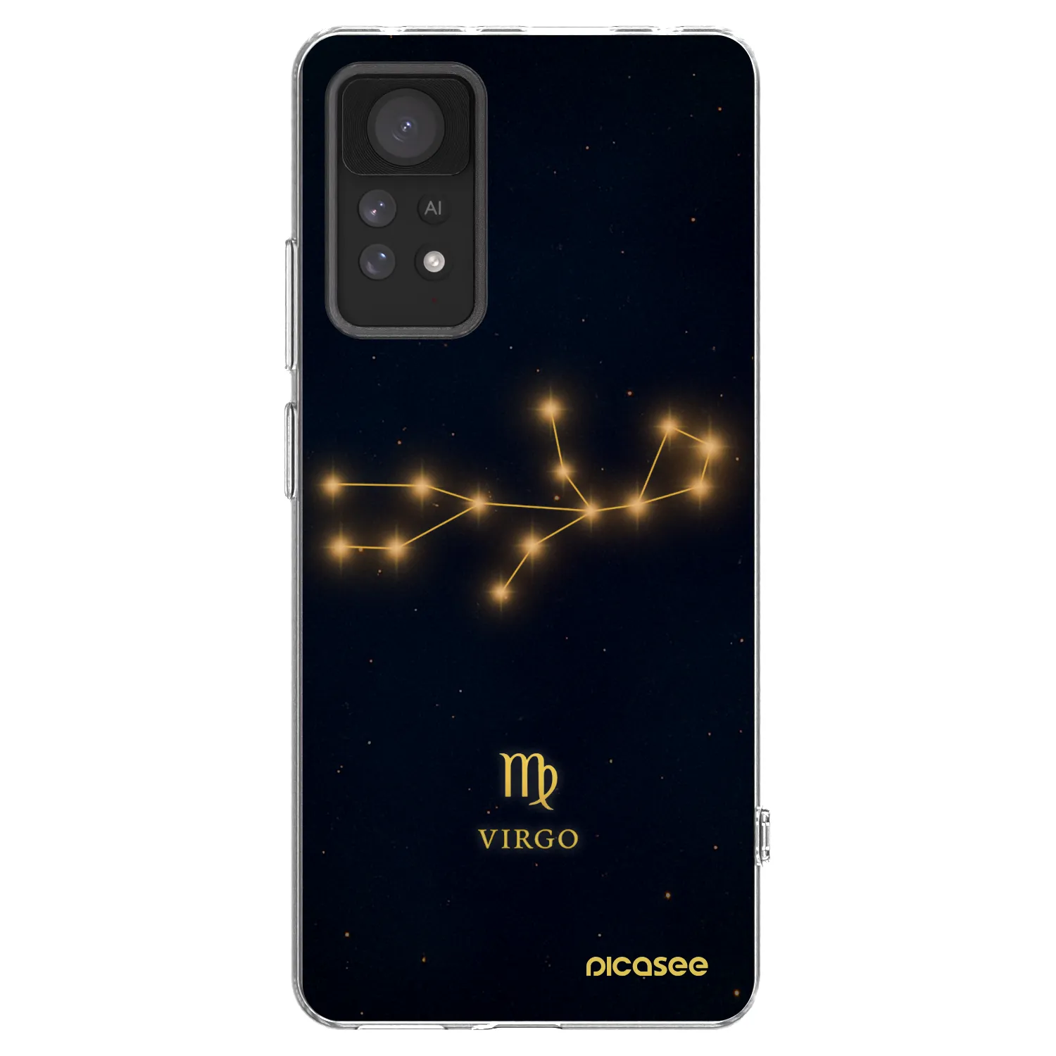 Picasee διαφανής θήκη σιλικόνης Xiaomi Redmi Note 11 Pro - VIRGO