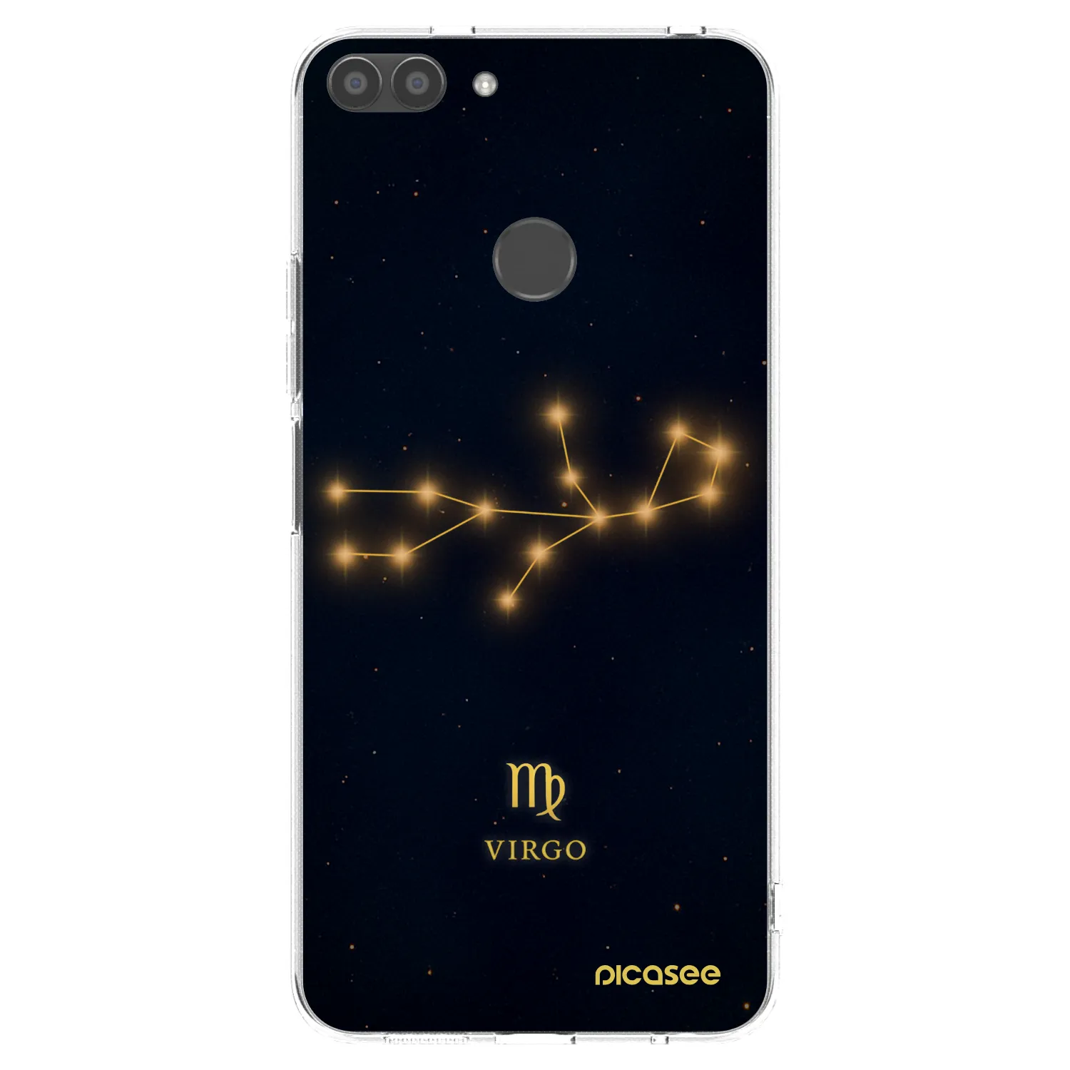 Picasee διαφανής θήκη σιλικόνης Huawei P Smart - VIRGO