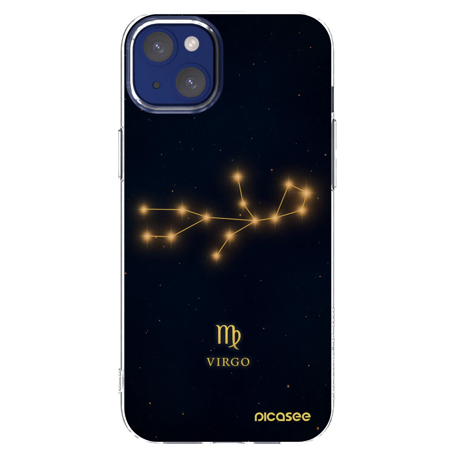 Picasee διαφανής θήκη σιλικόνης Apple iPhone 14 Plus - VIRGO