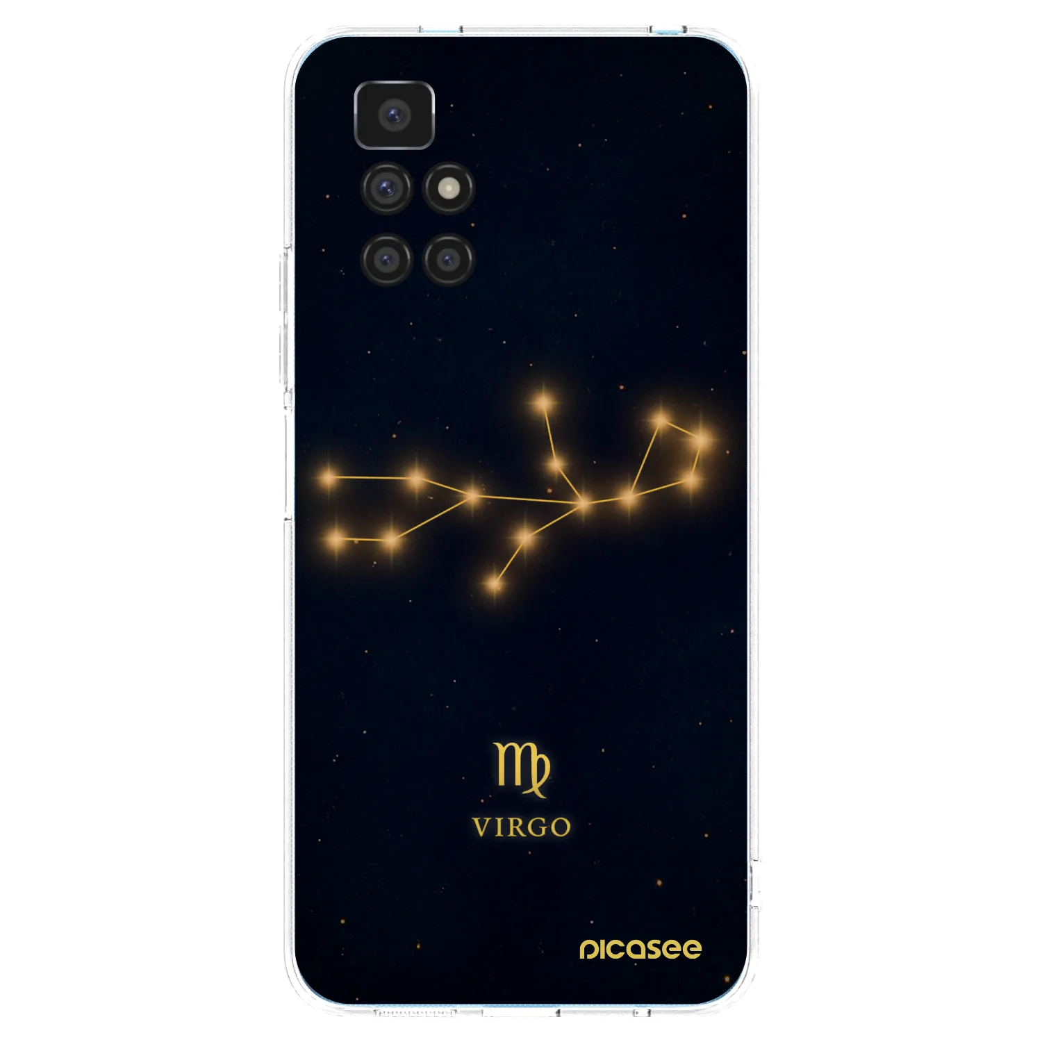 Picasee διαφανής θήκη σιλικόνης Xiaomi Redmi 10 (2022) - VIRGO