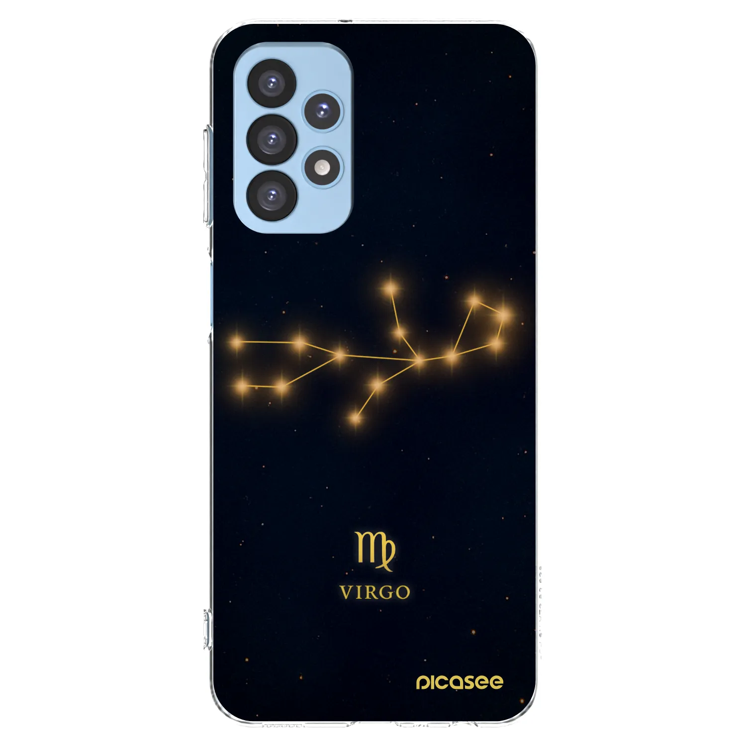 Picasee διαφανής θήκη σιλικόνης Samsung Galaxy A23 A235F 4G - VIRGO