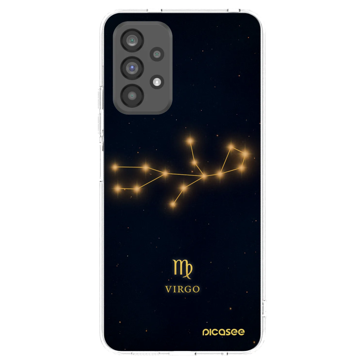 Picasee διαφανής θήκη σιλικόνης Samsung Galaxy A73 5G - VIRGO