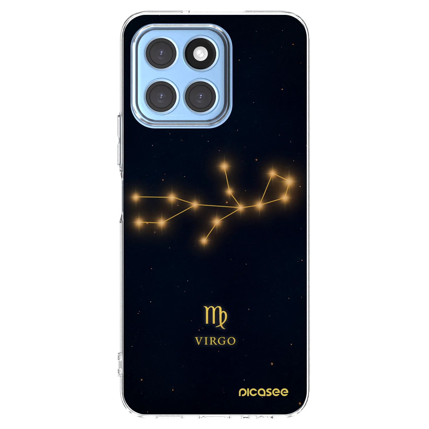 Picasee διαφανής θήκη σιλικόνης Honor X8 5G - VIRGO