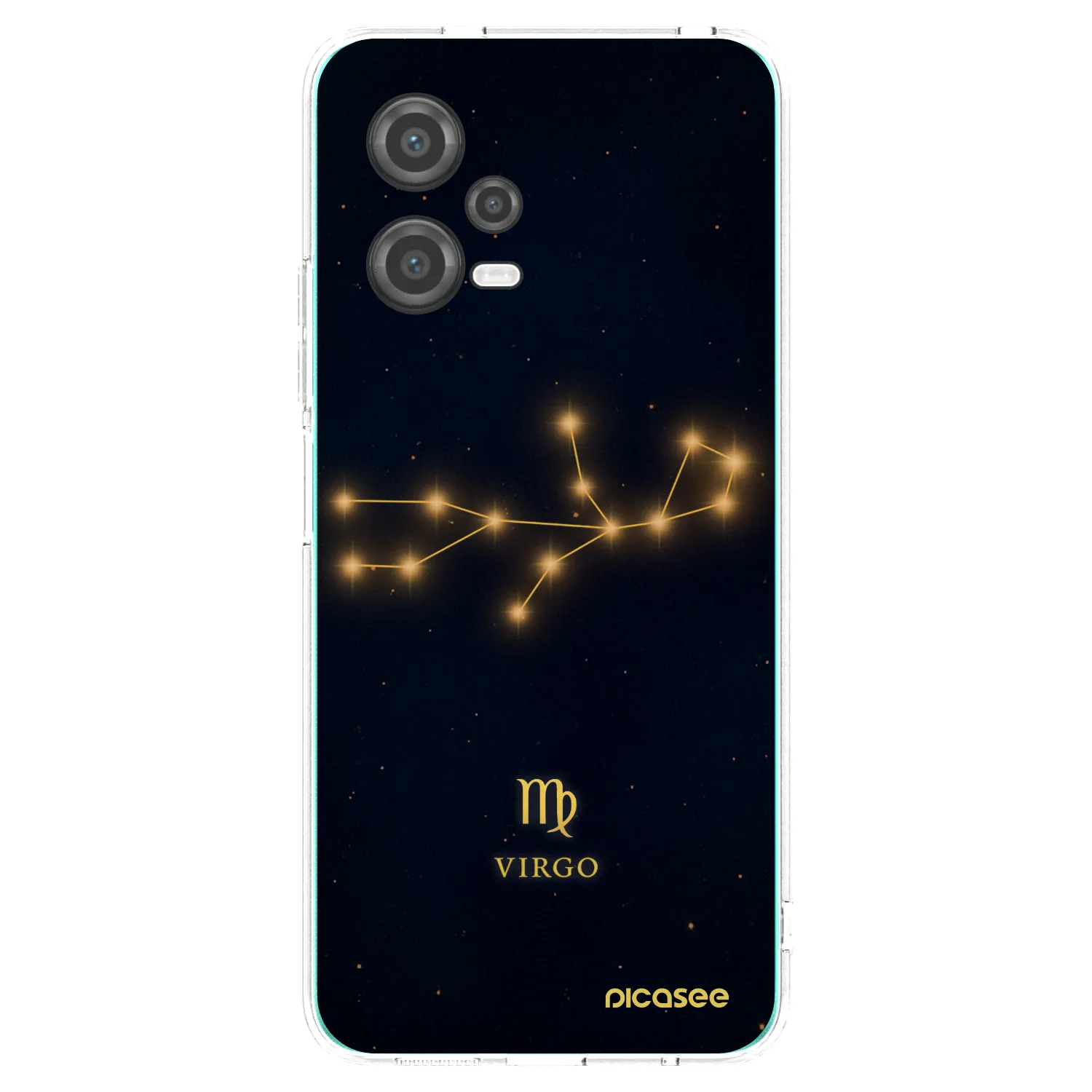 Picasee διαφανής θήκη σιλικόνης Xiaomi Poco X5 - VIRGO