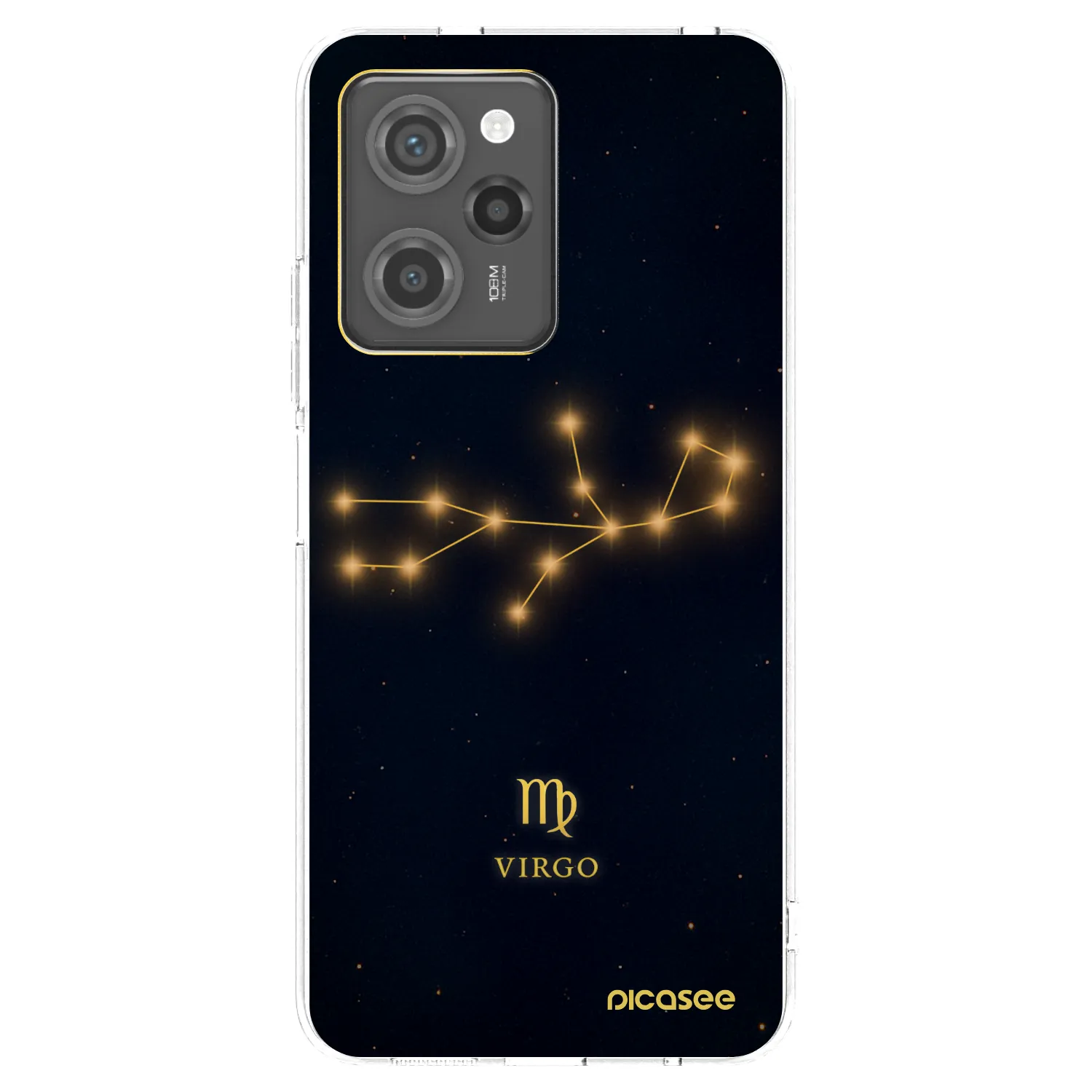 Picasee διαφανής θήκη σιλικόνης Xiaomi Poco X5 Pro - VIRGO