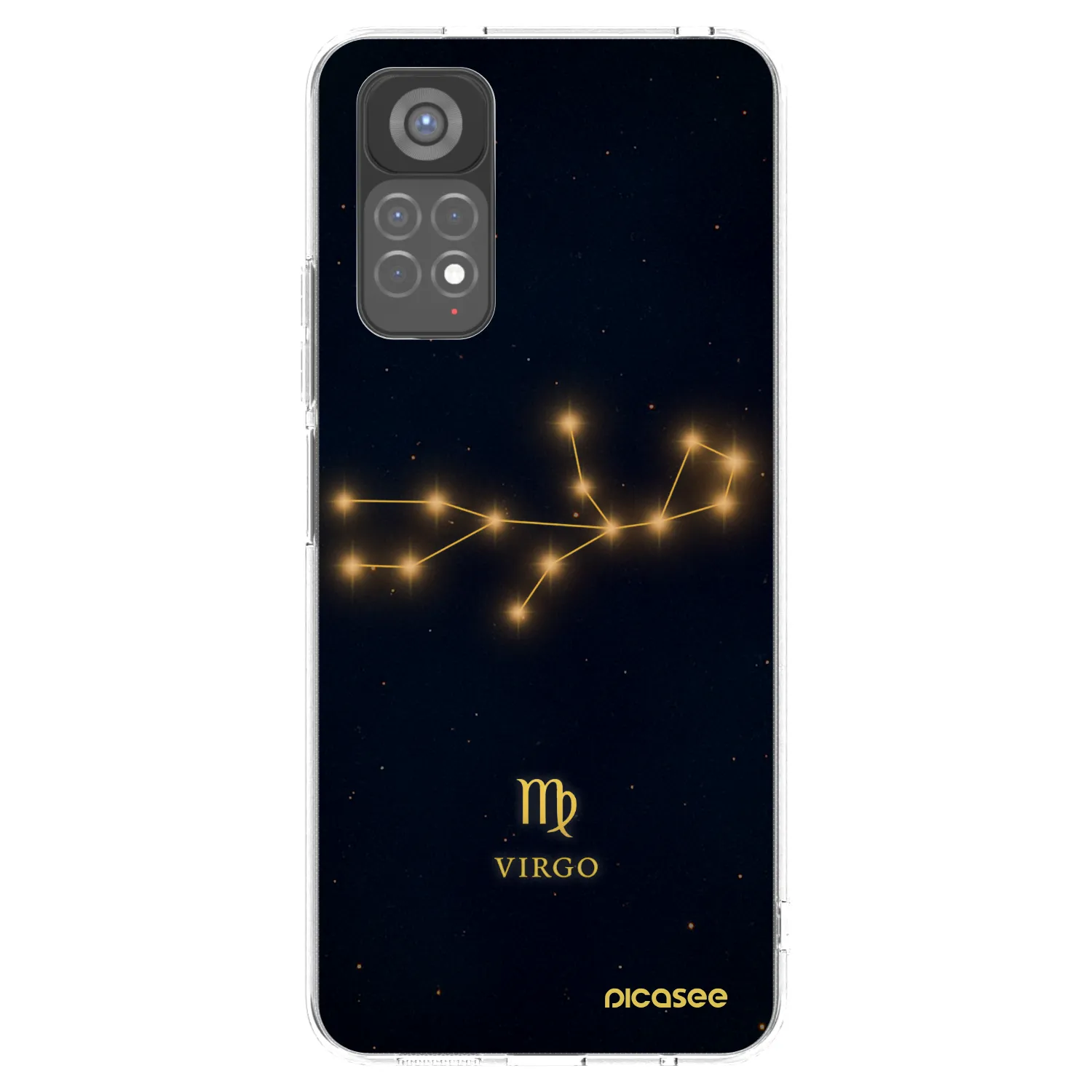 Picasee διαφανής θήκη σιλικόνης Xiaomi Redmi Note 11S 5G - VIRGO